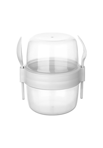 Emilahome Take'n Go 800 Ml Beslenme Kabı &yoğurt Kabı & Mama Kabı Gri - 868440748 Gri