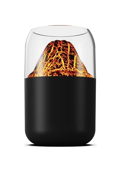 Volcano Ultrasonik Hava Nemlendirici 300ml Usb Şarjlı, Sessiz Aromaterapi Soğuk Buhar Difüzör