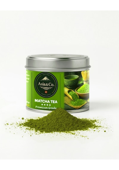 Asia&co Premium Matcha 50g %100 Saf Japon Matcha Tozu