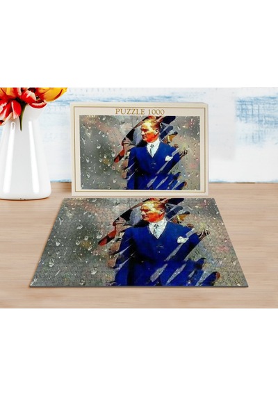 Bk Home Atatürk Tasarımlı 1000 Parça Profesyonel Puzzle-21