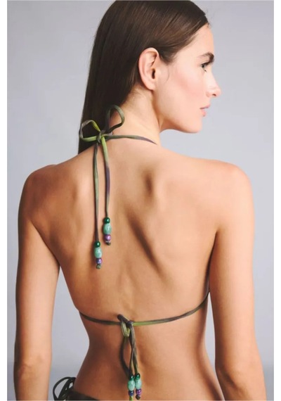 Defacto Regular Fıt Desenli İnce Askılı Bikini Üstü G8726ax26smgn737 Yeşil-gn737 Defacto Regular Fıt Desenli İnce Askılı Bikini Üstü G8726ax26smgn737 Yeşil-gn737