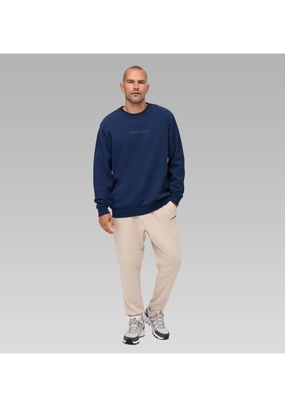 Columbia Csc Basic Bar Split Crew Erkek Sweatshirt 9150120466 Lacivert