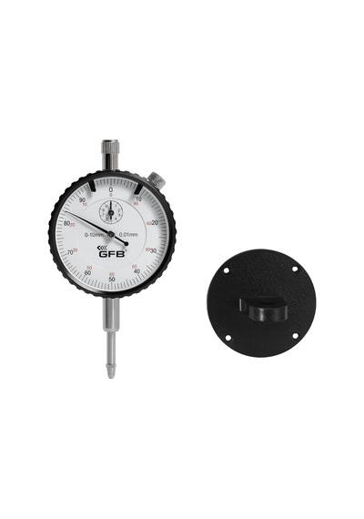Mekanik Analog İbreli Kulaklı Komparatör Saati 0.1 Mm-10 Mm Mekanik Kadranlı Çevrimli Ölçüm Ayaksız