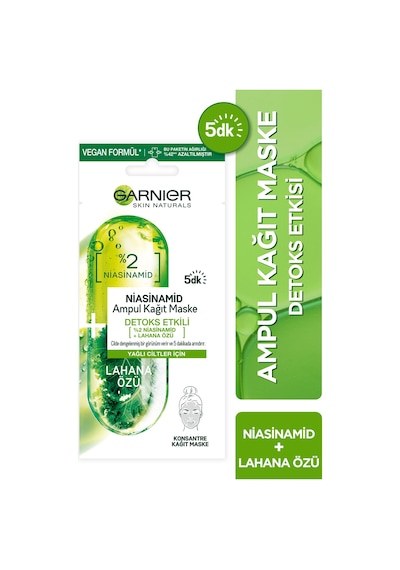 Garnier Niasinamid  Etkili Ampul Kağıt Maske