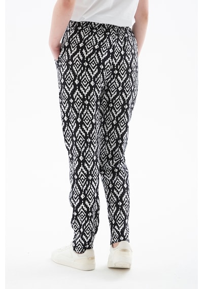Fashion Friends Bayan Pantolon 25y0843k1 Siyah Siyah