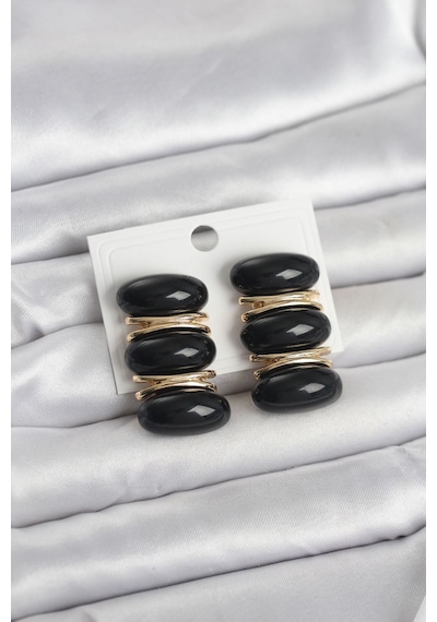 Siyah Vintage Model Renk Kadın Küpe Diğer