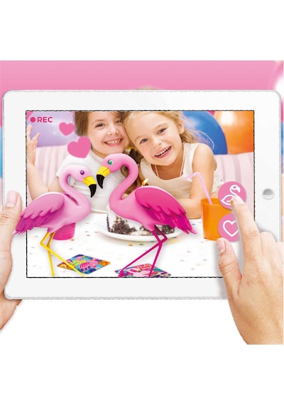 Ar Floor Puzzles Flamingo Aplikasyon Destekli Arttırılmış Gerçek