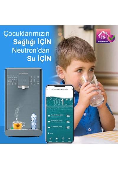 Neutron Ntl-su20c6wb Sıcak/soğuk Tezgah Üstü Su Arıtma Cihazı
