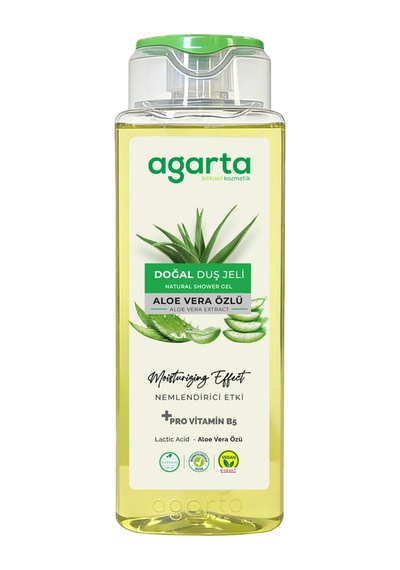 Agarta Doğal Aha Aloe Vera Duş Jeli 400 ML