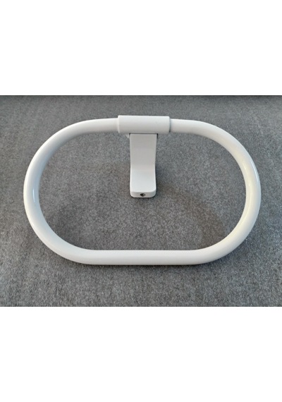 Tema Premium Yuvarlak Havluluk Beyaz 71008-3