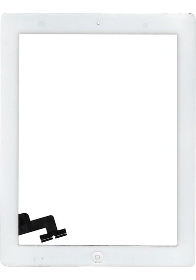 Apple Uyumlu iOS İpad 2 A1396 Butonlu Dokunmatik Beyaz