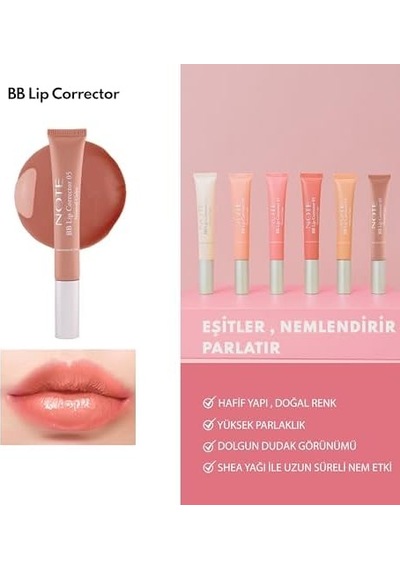 Bb Lip Corrector 05 Renk Eşitleyici Dudak Parlatıcısı, Nude 0