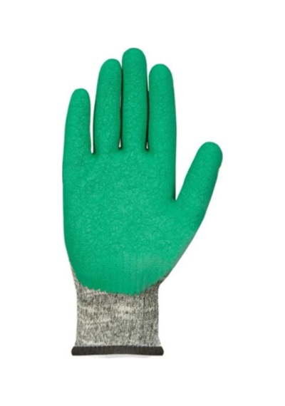 Camcı Eldiveni Lateks Iş Eldiveni Xl Yeşil - Gri