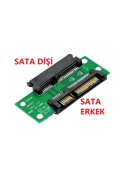 2.5 3.5 22 Pin Sata Erkek To Sata Dişi Çevirici 4902P Dönüştürücü