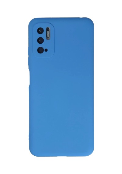 Xiaomi Redmi Note 10 5g Uyumlu Kılıf Nano İçi Kadife Silikon - Mavi Çok Renkli