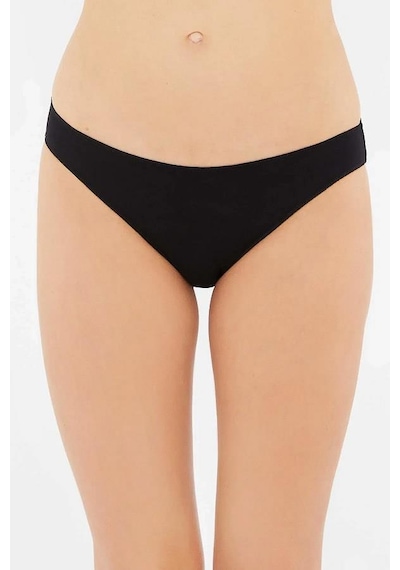 3 Lü Paket Dagi Bayan Düşük Bel İzsiz Slip Külot 5101kc Siyah