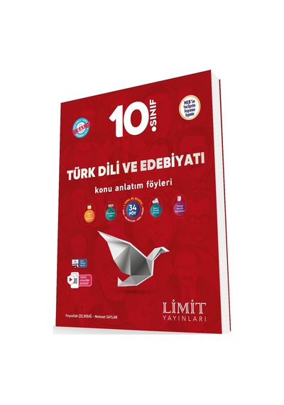 Limit 2026 10. Sınıf Türk Dili Ve Edebiyatı Konu Anlatım Föyleri Güncel Müfredat