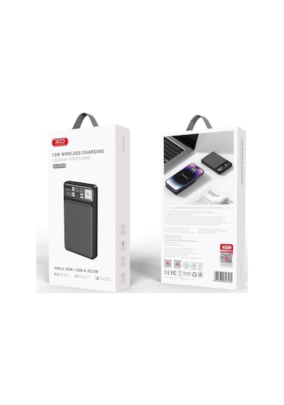 Özel Seri Seyahat Bataryası Ekipman Mobil Güç 15w Kablosuz 10000 Mah Taşınabilir Şarj Cihazı Çok Renkli