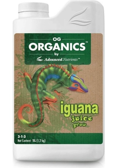 Advanced Nutrients Og Organics İguana Juice Grow 1 Litre Bitki Besini 1 L