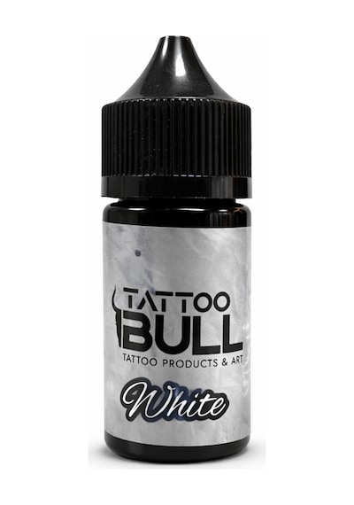 Tattoobull Professional Tattoo Ink White Beyaz Dövme Boyası 1oz - 30ml