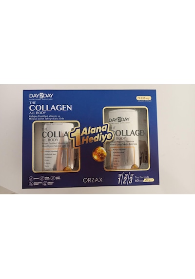 Day2day The Collagen All Body Toz 300 gr - 1 Alana 1 Bedava 86975