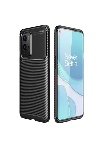 One Plus 9 Pro Kılıf Zore Negro Silikon Kapak Siyah