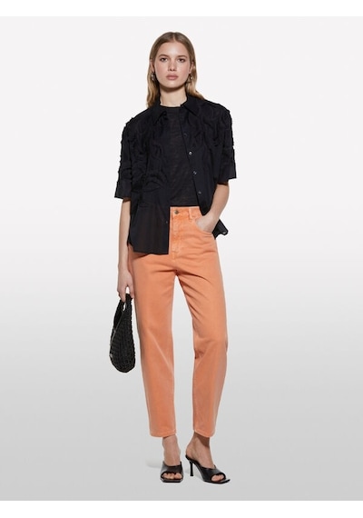 Sisley %100 Pamuk Taş Yıkama Normal Bel Mom Fit Denim Pantolon Kadın Turuncu Denim Pantolon - 325p4tfhle04ı Sisley %100 Pamuk Taş Yıkama Normal Bel Mom Fit Denim Pantolon Kadın Turuncu Denim Pantolon - 325p4tfhle04ı