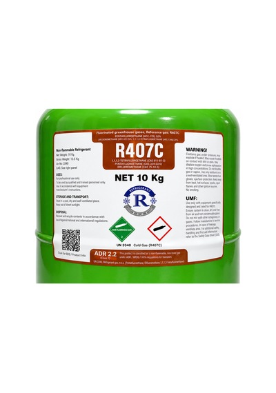 Soğutucu Gaz T-gaz R407c 10 Kg Yeşil