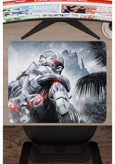 Crysis Kaymaz Dikişli Kauçuk Oyuncu Mousepad V3 - 48x40 Xl Gaming Mouse Pad Fare Altlığı