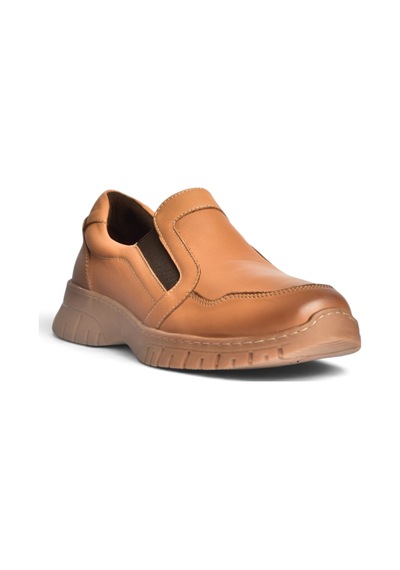 Fox Shoes Z555560103 Taba Hakiki Deri Günlük Kadın Ayakkabı