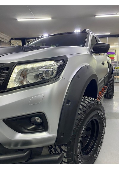 Nissan Navara 2014 Çift Depo Plastik Dodik Seti 4 Parça