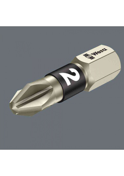 Wera 3855/1 Paslanmaz Ts Pz 2x25 MM Bits 05071021001
