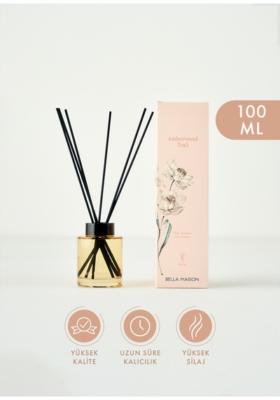 Bella Maison Amberwood Trail Çubuklu Oda Kokusu Sarı 100 Ml Vanilya