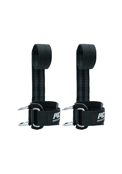 Musclecloth Pro Big Grip Wrist Cuff 2'li Paket Siyah