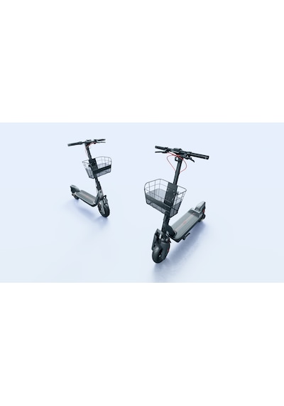Segway Ninebot Ph0103 Elektrikli Scooter 5 Kg Taşıma Kapasiteli Metal Ön Sepet Siyah