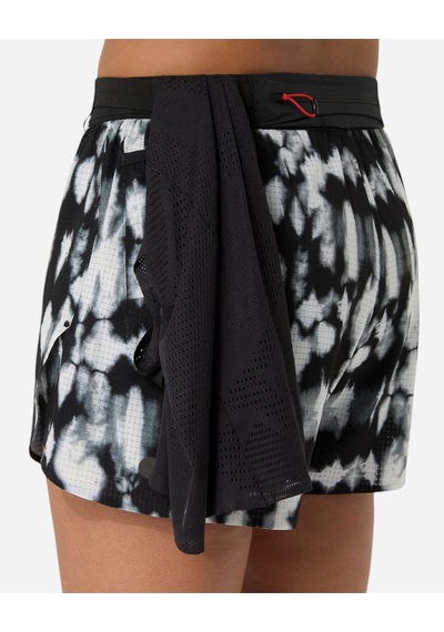 Asics Lımıted Serıes Metarun Splıt Short Kadın Siyah Beyaz Şort 2012d572-100