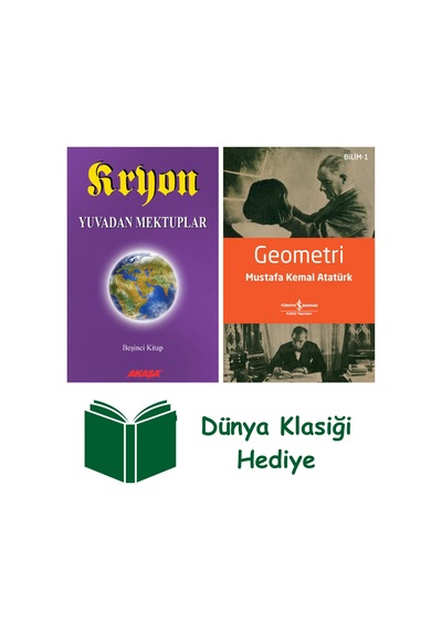 Kryon - Yuvadan Mektuplar 5.kitap + Geometri + Dünya Klasiği Hediye