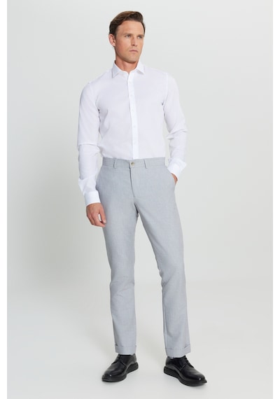 AC&Co / Altınyıldız Classics Erkek Beyaz Ütü Gerektirmeyen Ekstra Slim Fit Klasik Yaka %100 Pamuk Gömlek Beyaz AC&Co / Altınyıldız Classics Erkek Beyaz Ütü Gerektirmeyen Ekstra Slim Fit Klasik Yaka %100 Pamuk Gömlek Beyaz