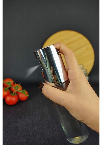 Digithome Pratik Sprey Cam Zeytinyağı Sirke Ve Sıvıyağ Şişesi Püskürtmeli Airfryer Pişirme Öncesi Yağdanlık 100 Ml - F/3