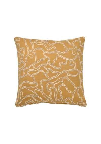 Ikea Guldfly Yastık Kılıfı 50 X 50 Cm Sarı - Beyaz Beyaz - Sarı