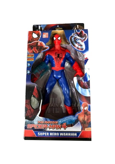 Spiderman Avengers'In Süper Kahramanı 25 Cm Işıklı Sesli Rs13654
