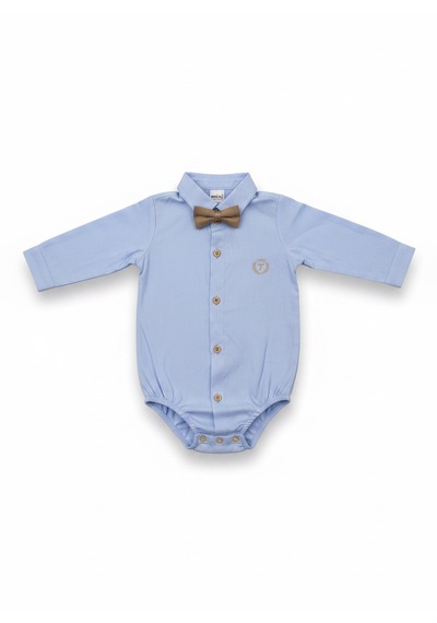 Togi Kids Wear Erkek Bebek Papyonlu Askılı Takım Gömlek Pantolon 1-4 Yaş Şık Kombin Açık Mavi Togi Kids Wear Erkek Bebek Papyonlu Askılı Takım Gömlek Pantolon 1-4 Yaş Şık Kombin Açık Mavi