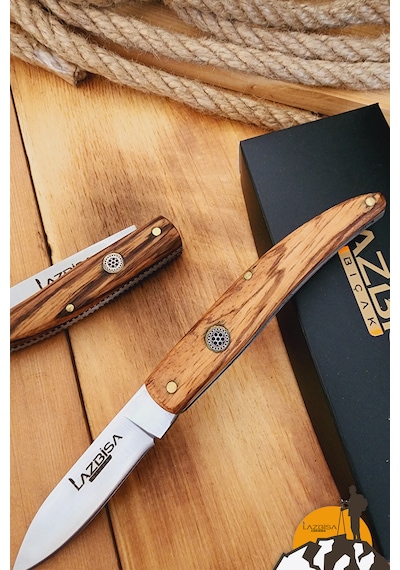 Zeytin Sap Kamp Çakısı Outdoor Piknik Çakısı Bahçe Çakısı Çkx-348 Çok Renkli