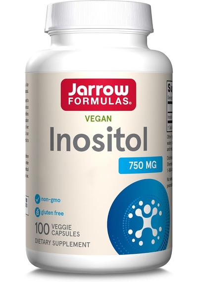 Jarrow Formulas, Vegan Inositol, 750 Mg, 100 Veggie Capsules Orijinal Ürün Dmmedicineden