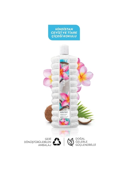Avon Aloha Monoi Banyo Köpüğü 3 x 1 L