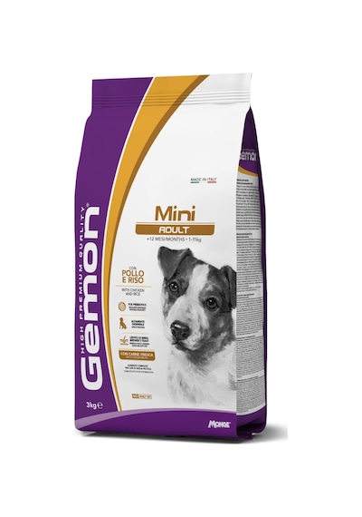 Gemon Mini Adult Tavuklu Pirinçli Küçük Irk Yetişkin Köpek Maması 3 Kg