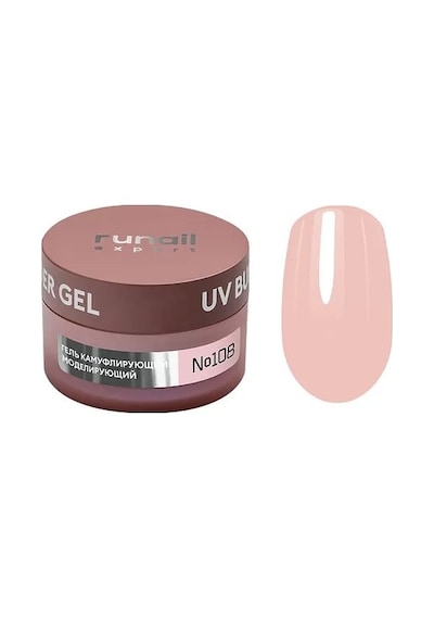 Runail Expert Protez Tırnak Jeli Uv Gel Nude Açık Bej 50gr. 108