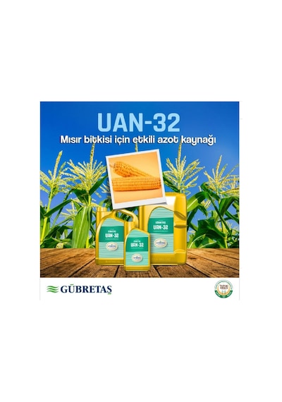 Gübretaş Uan32 Yüksek Azotlu Sıvı Gübre 20 Litre