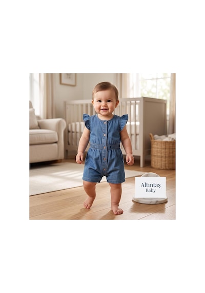 Altıntaş Baby Fırfır Detaylı Alttan Çıtçıtlı Yazlık Kız Bebek Tulum Şeker Kasar Renkli Şeker Kasar Renkli Altıntaş Baby Fırfır Detaylı Alttan Çıtçıtlı Yazlık Kız Bebek Tulum Şeker Kasar Renkli Şeker Kasar Renkli