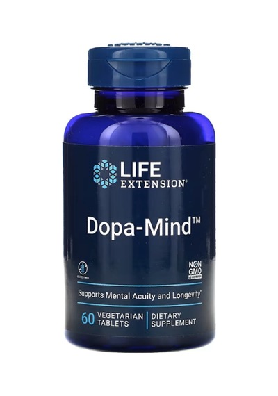 Lıfe Nutrıtion Dopa-mind, 60 Vegetarian Tablets.usa Menşei.oz...